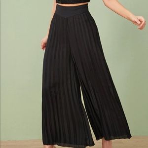 Black Wide Leg Pants XL